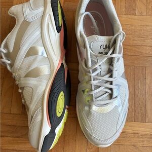 Ryka Pale gray and Peach Training Sneakers